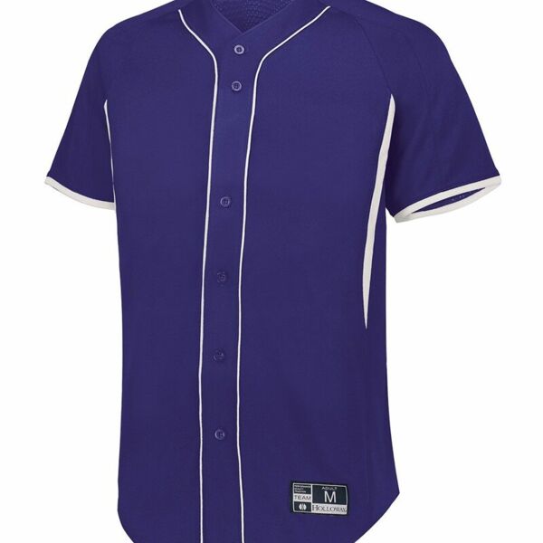 Game7 Full-Button Baseball Jersey Thumbnail