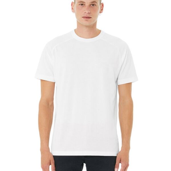 Men's Heather CVC Raglan T-Shirt Thumbnail