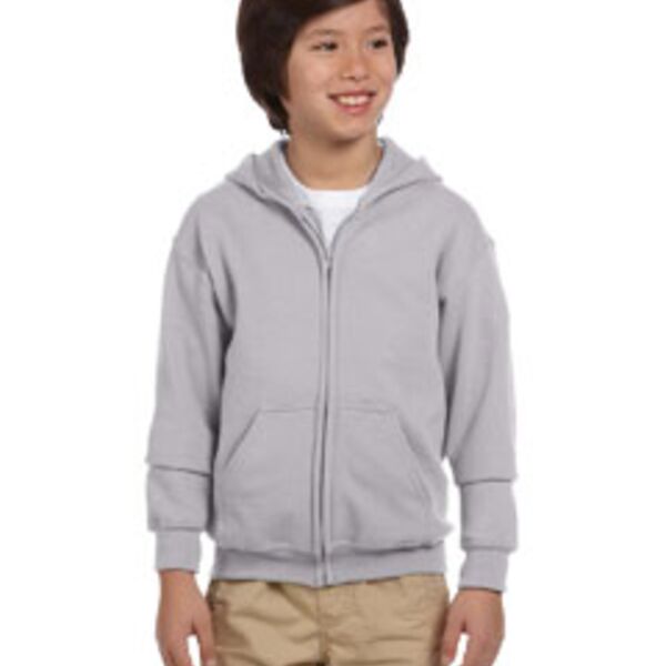 Youth Heavy Blend™ Full-Zip Hooded Sweatshirt Thumbnail