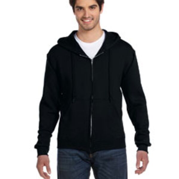 Adult Supercotton™ Full-Zip Hooded Sweatshirt Thumbnail