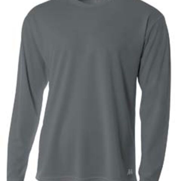 Men's Birds-Eye Mesh Long Sleeve T-Shirt Thumbnail