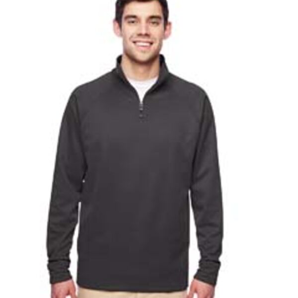 Adult 6 oz. DRI-POWER® SPORT Quarter-Zip Cadet Collar Sweatshirt Thumbnail