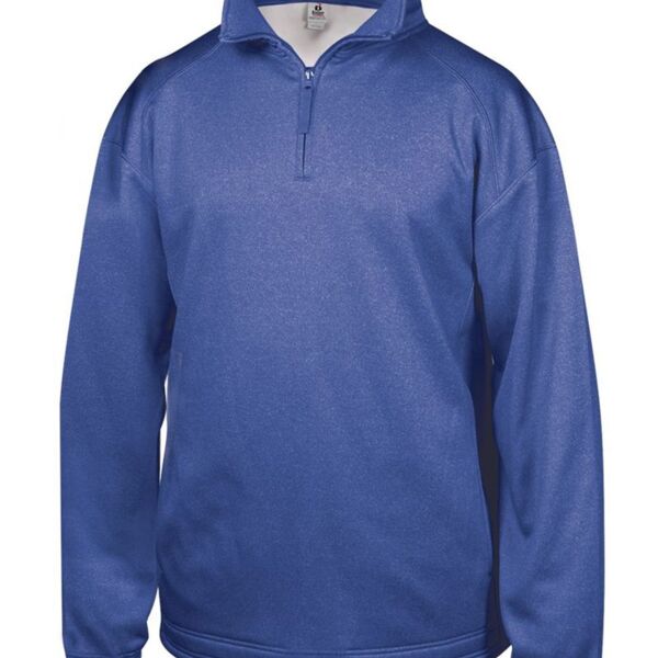 Pro Heather Performance Fleece Quarter-Zip Pullover Thumbnail