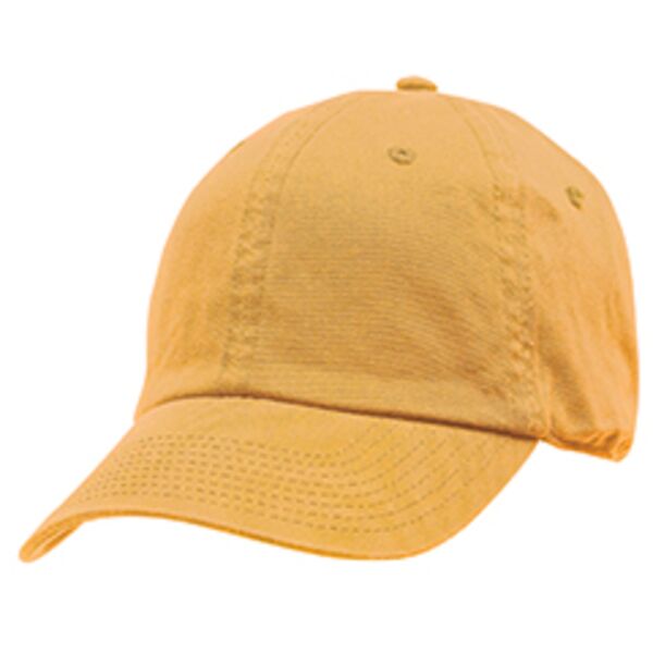 100% Washed Chino Cotton Twill Unstructured Cap Thumbnail
