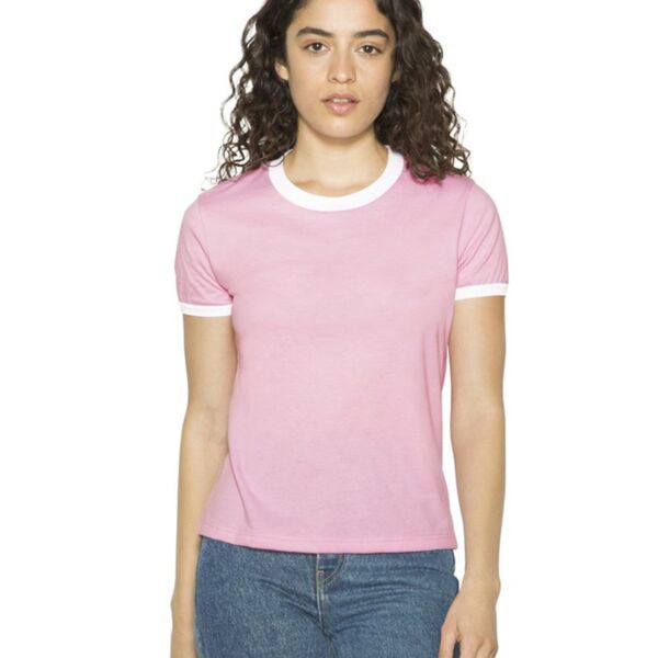 Women’s 50/50 Ringer Tee Thumbnail