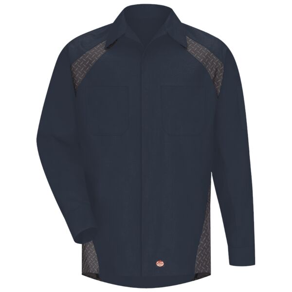 Long Sleeve Diamond Plate Shop Shirt Thumbnail