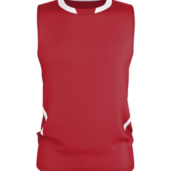 Youth Cut Block Sleeveless Volleyball Jersey Thumbnail