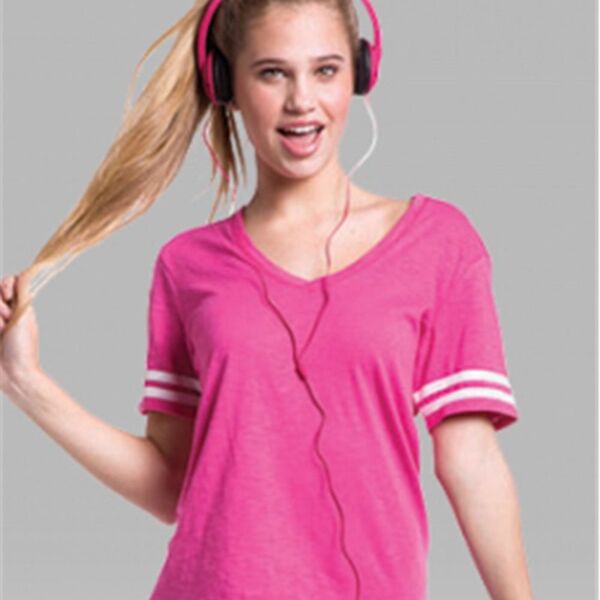 Girls' Sporty Slub T-Shirt Thumbnail