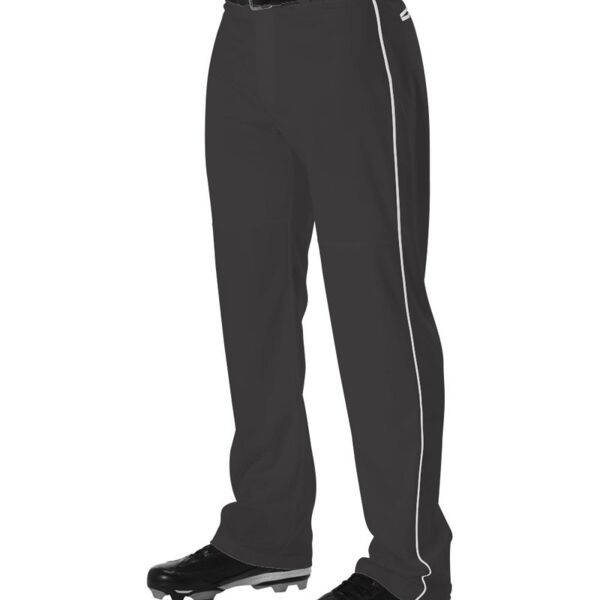 Warp Knit Baseball Pants with Side Braid Thumbnail