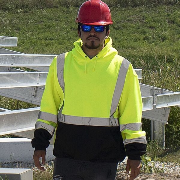 Hi-Vis Hooded Sweatshirt Thumbnail