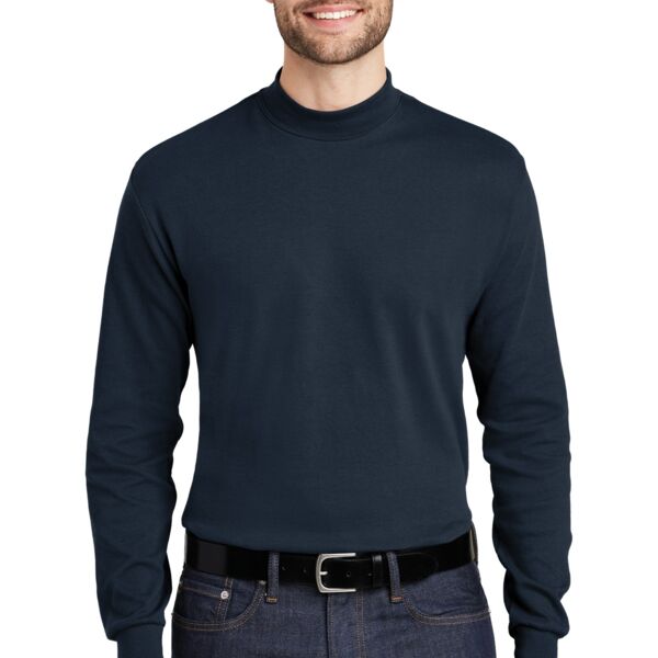 MPS Interlock Knit Mock Turtleneck Thumbnail